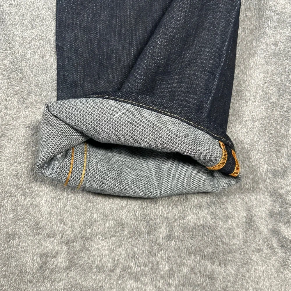 VTG True Religion Bobby Mens Dark Wash Straight Leg Jeans Men 38x28 USA Indigo